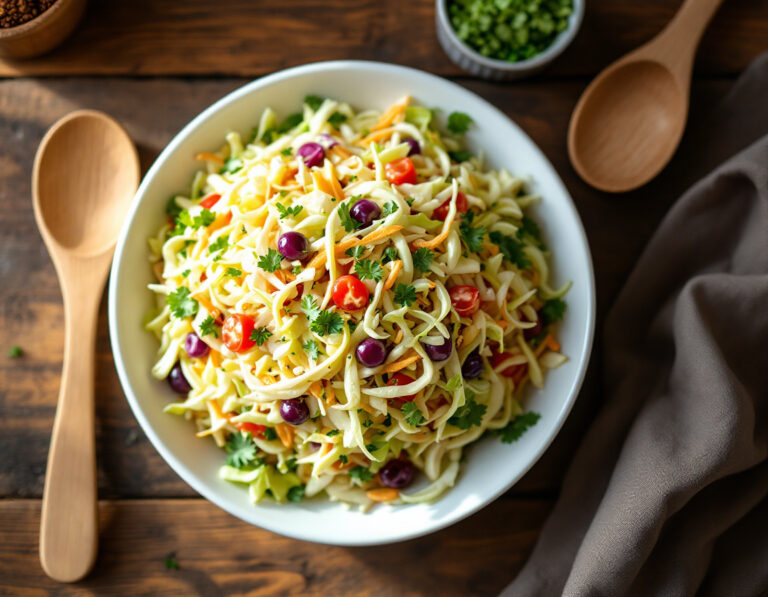 Cole Slaw – Ensalada Americana de Col Clásica