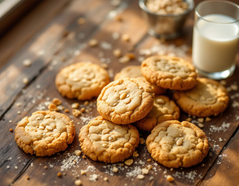 Receta Fácil de Cookies – Galletas de Mantequilla Crujientes en 30 Min (Veganas)