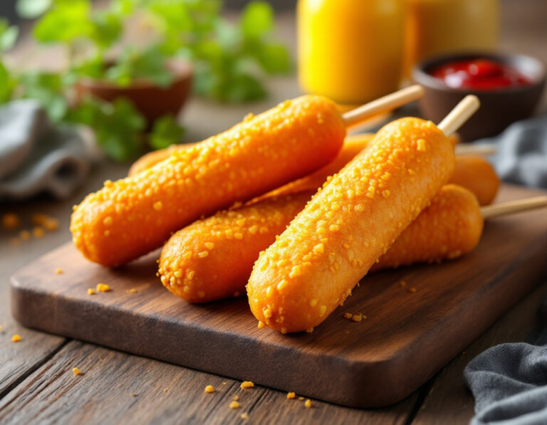 Corn Dogs – El Clásico Americano Hecho en Casa