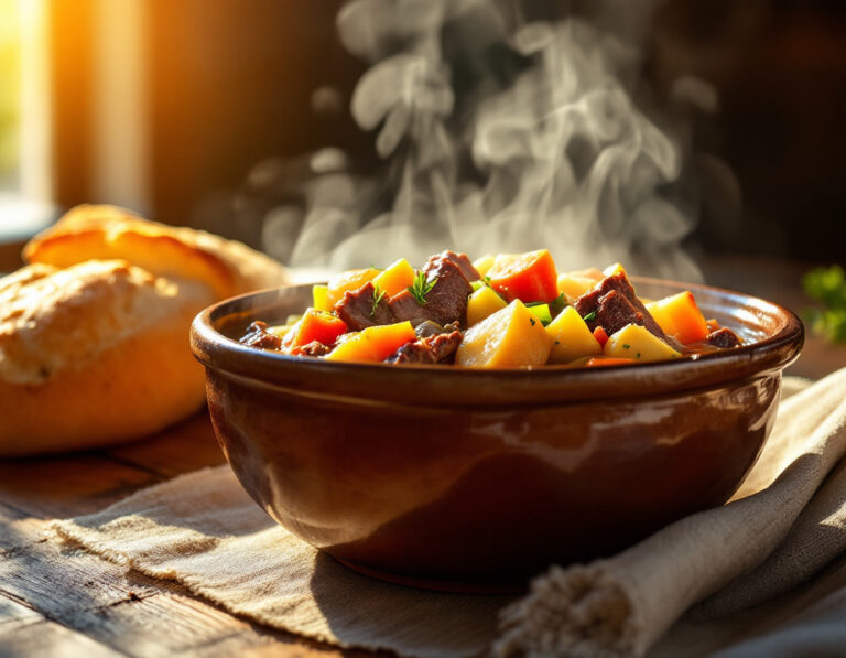 Guiso de Corned Beef de Ghana – Estilo Argentino