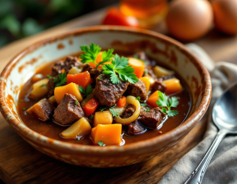 Guiso de Corned Beef Ghana a la Prosba – Argentino