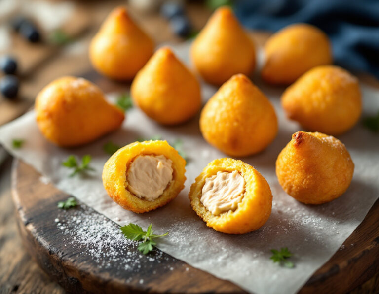 Receta de Coxinhas – Croquetas de Pollo Brasileñas