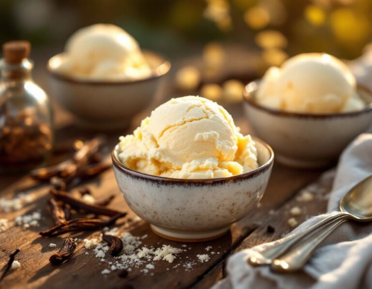 Creamy Vanilla Ice Cream Recipe - Easy Homemade