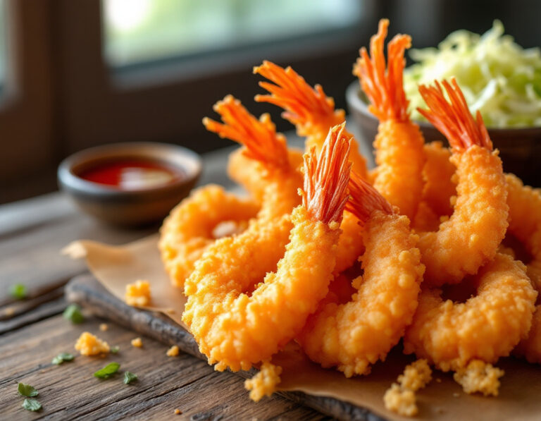 Receta de Ebi Fry – Gambas Rebozadas Crujientes al Estilo Japonés