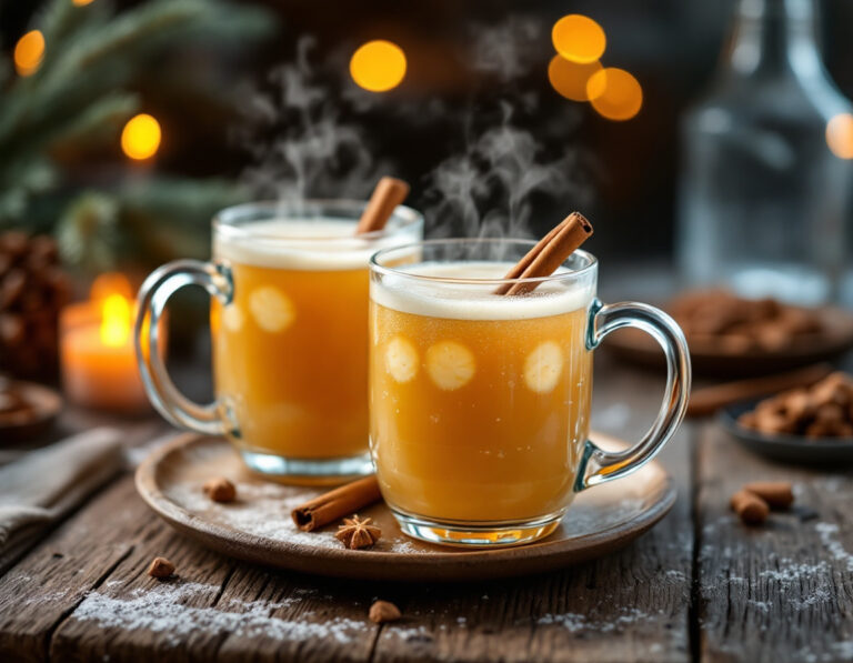 Receta Clásica de Ponche de Huevo – Cremoso y Especiado