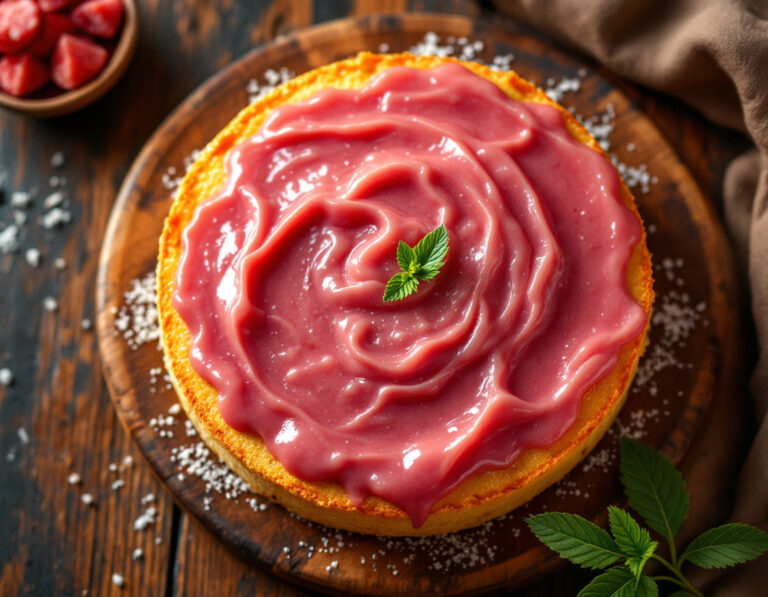Pastel de Harina de Maíz con Pasta de Guayaba Fácil
