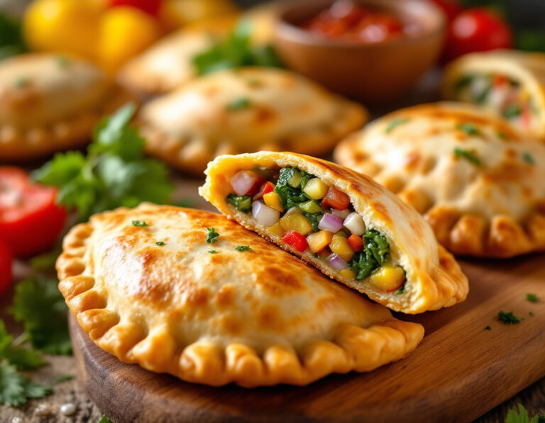 Empanadas Argentinas Vegetarianas – Receta Auténtica y Deliciosa