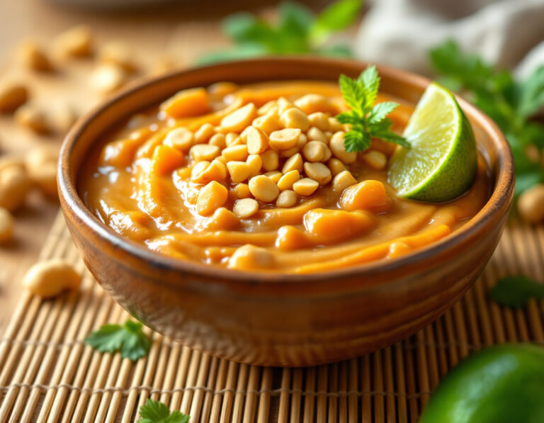 Receta de Salsa de Cacahuete y Lima – Auténtica Vietnamita