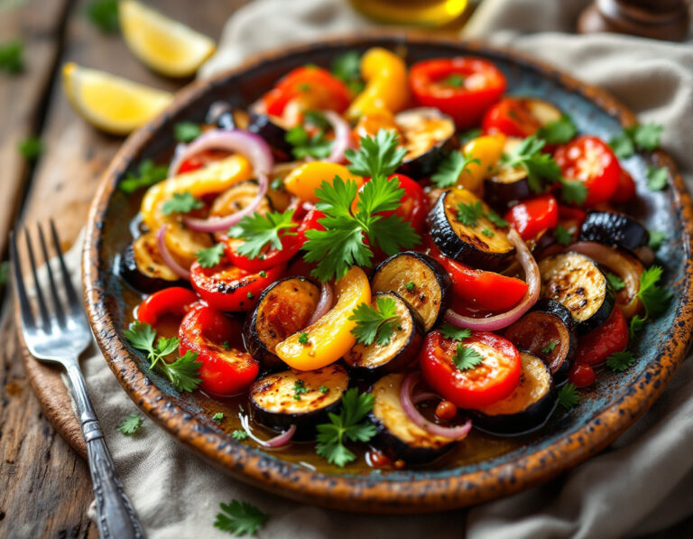 Receta de Escalivada – Verduras asadas catalanas auténticas