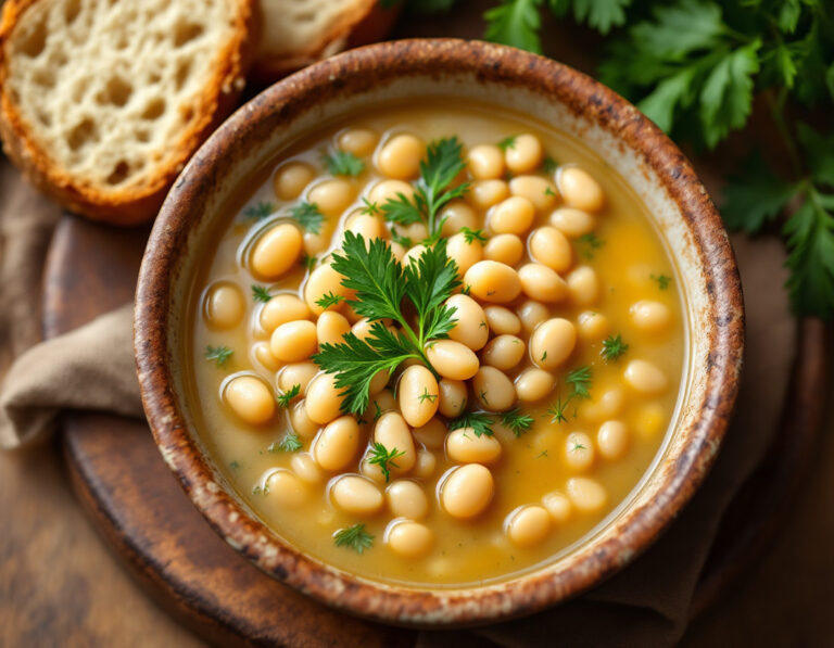 Receta de Fasolada – Sopa de Alubias Griega Tradicional