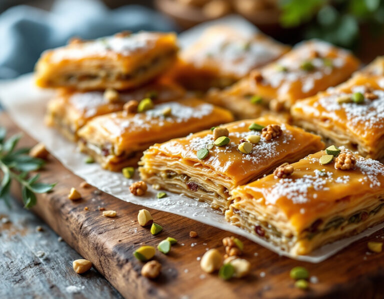Fate Receta – Baklava libanés tradicional