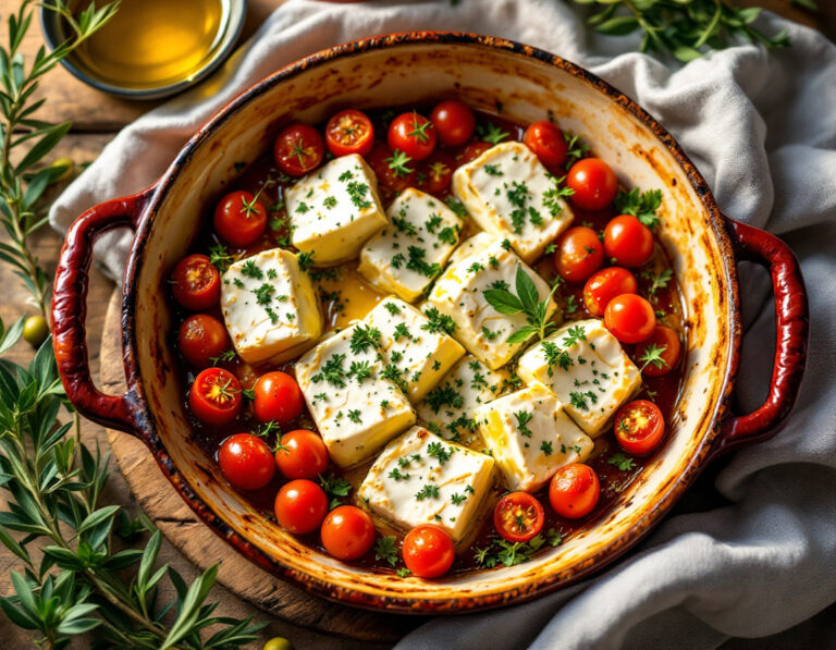 Feta al Horno – Receta Griega Auténtica