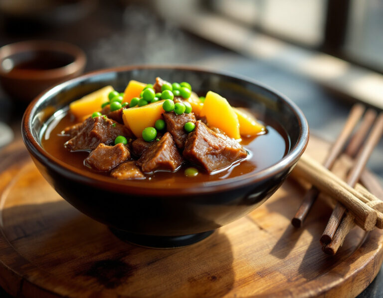 Receta de Estofado de Carne y Patatas – Nikujaga Japonés