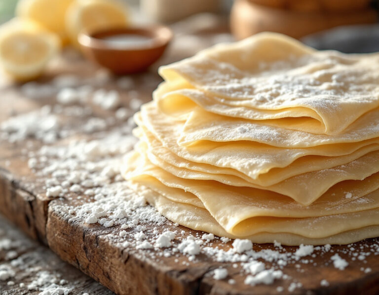 Receta de Fli – Láminas de masa tradicionales de Kosovo