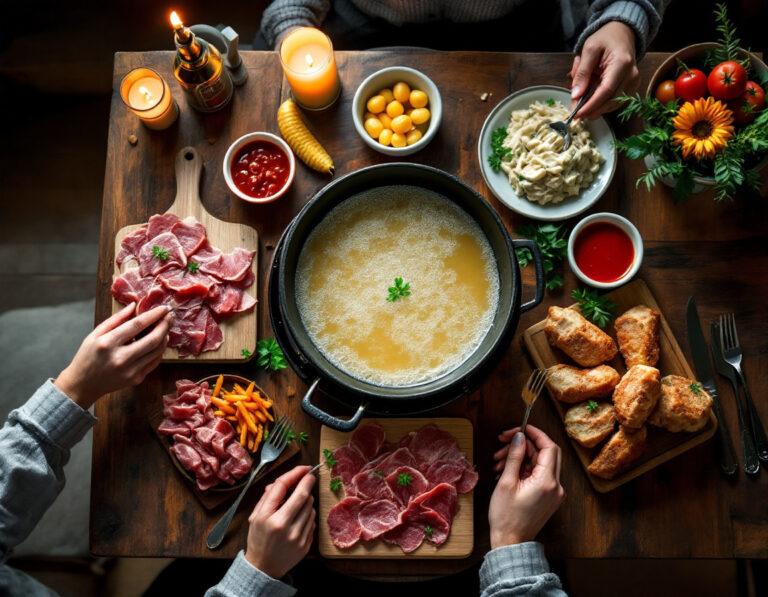 Receta de Fondue Chinoise – Original Suizo
