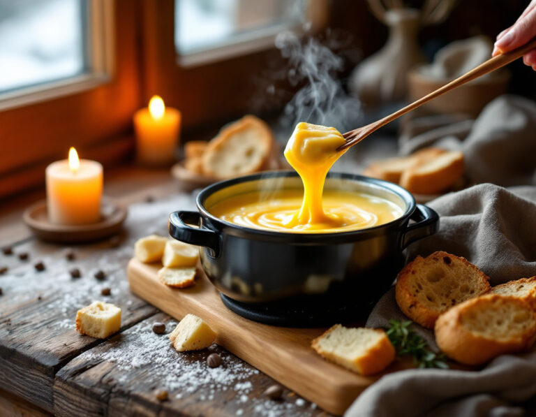 Receta de Fondue Fribourgeoise – Original de Suiza