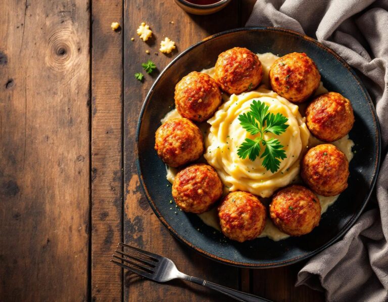 Receta de Frikadellen: Albóndigas Jugosas al Estilo de la Abuela