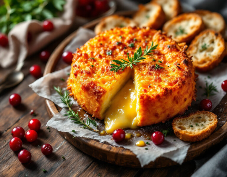Gebackener Camembert Rezept - Österreichische Käsespezialität