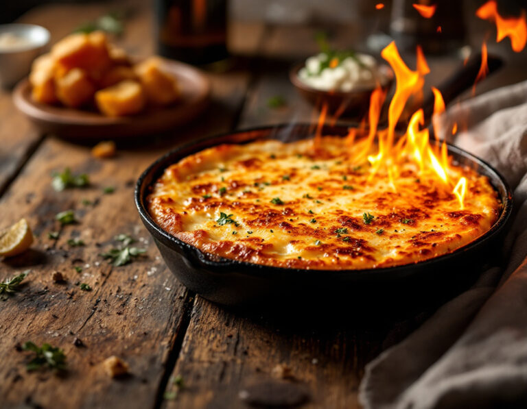 Queso Frito Griego Saganaki – Receta Auténtica