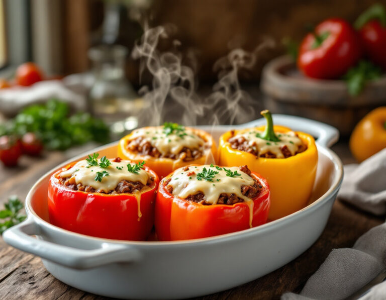 Pimientos Rellenos – Receta Clásica y Fácil