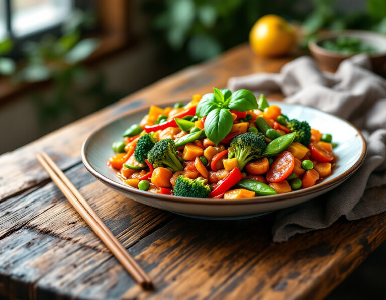 Salteado de Verduras Tailandés – Auténtico y Rápido