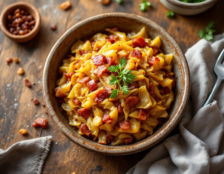 Receta de Col Estofada – Contundente Guarnición Alemana