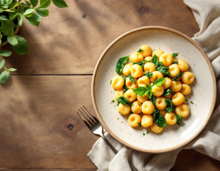 Gnocchi with Spinach – Creamy Italian Pasta