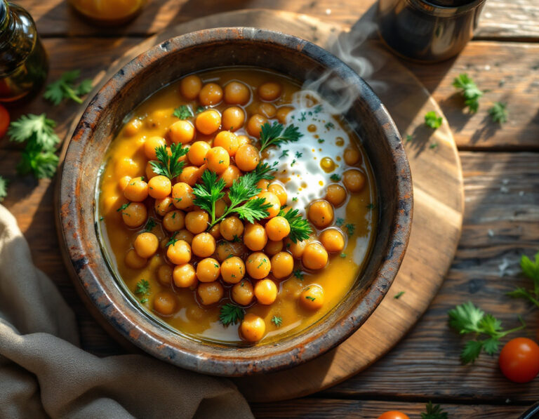 Receta Griega de Garbanzos – Revithada Tradicional