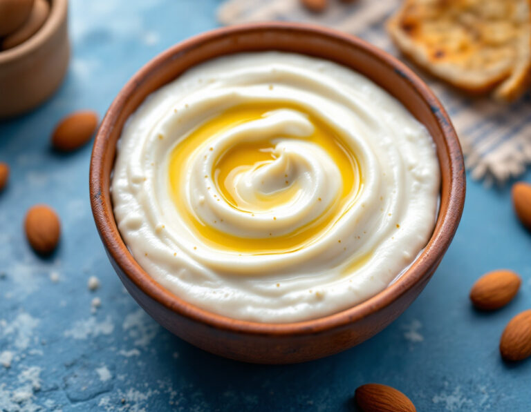 Receta de Skordalia Griega – Crema de Ajo Fácil