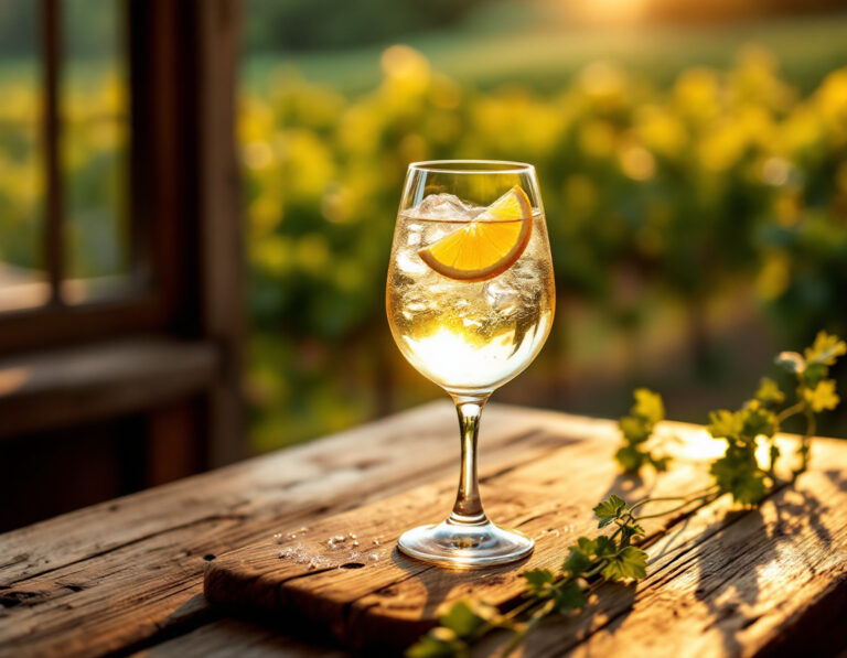 Receta Auténtica de G’spritzter – Vino con Soda Austriaco