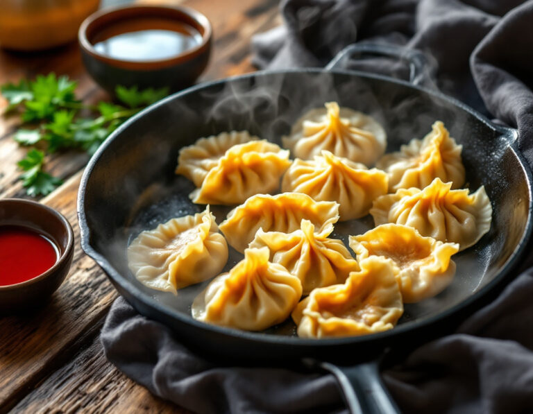 Receta de Gyoza: Empanadillas japonesas crujientes sin gluten hechas en casa