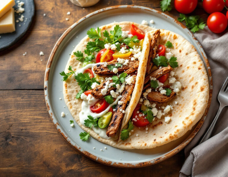 Receta de Plato de Gyros – Auténtica preparación griega