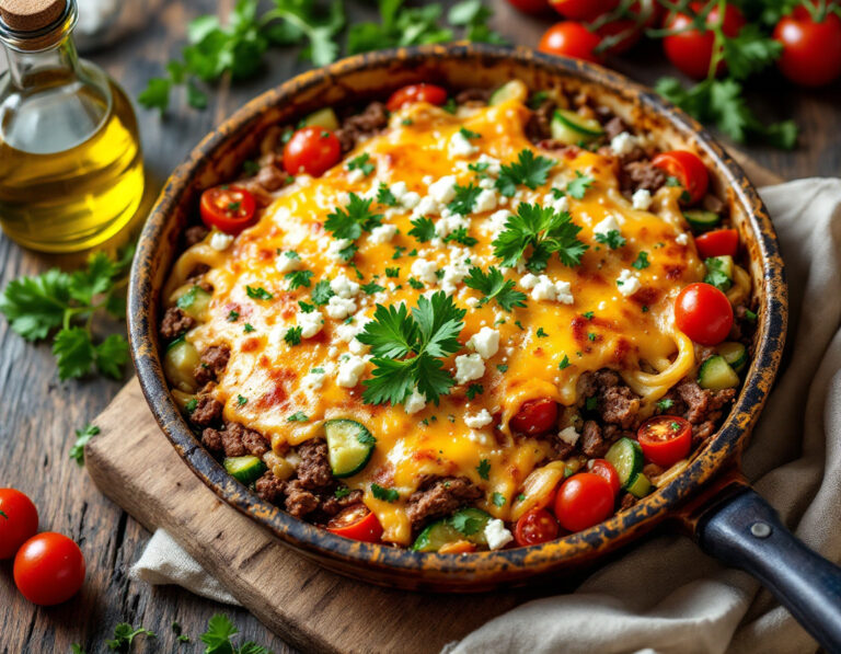 Gyros Gratinado – Cazuela Griega Fácil