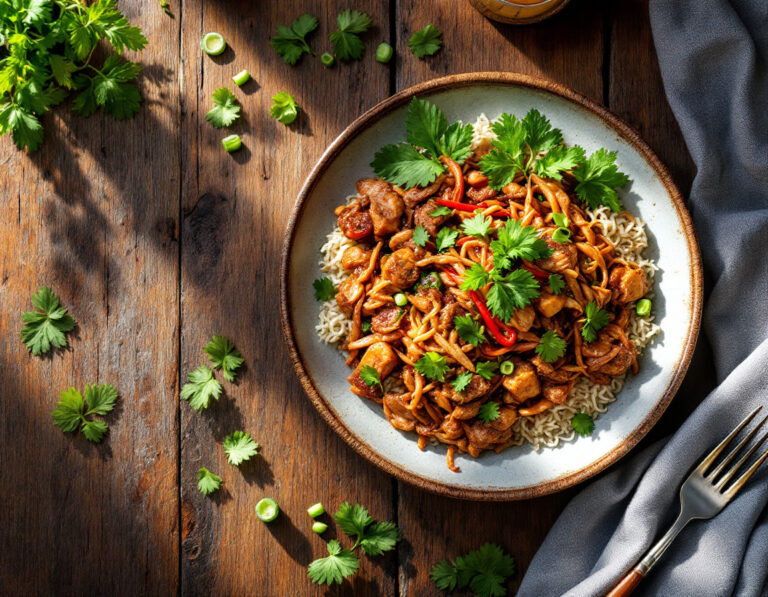 Ensalada de Carne Picada Thai – Larb Gai Auténtico