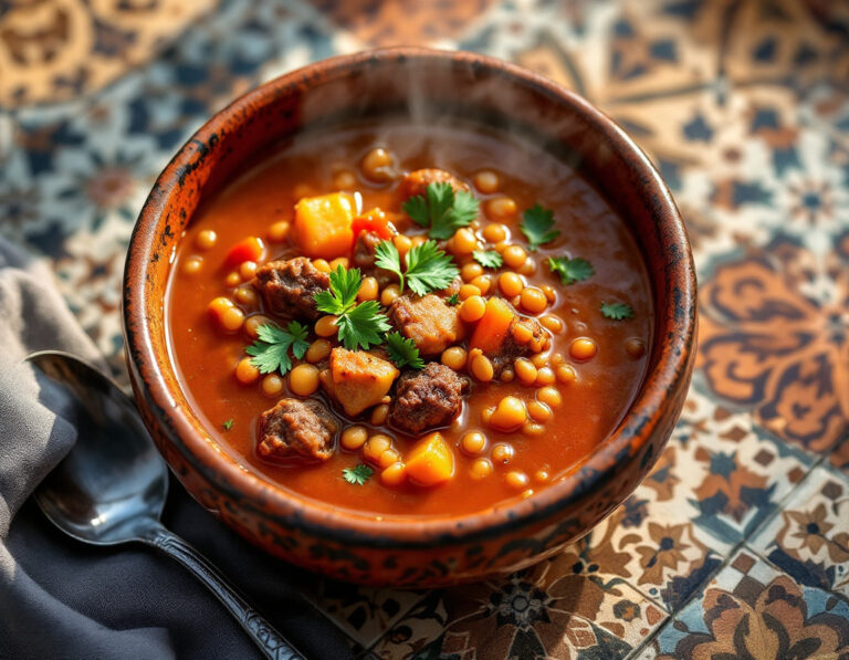 Receta de Harira – Sopa Marroquí Auténtica