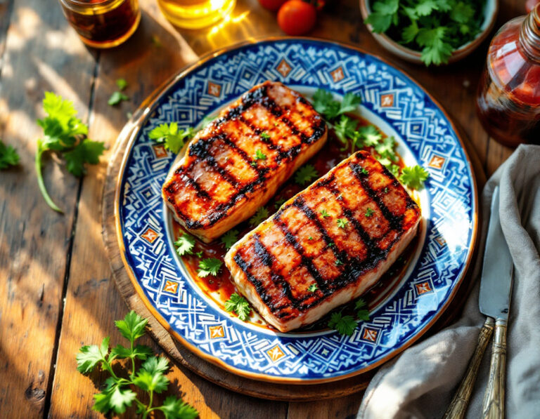 Filetes de Atún con Harissa – Receta Africana
