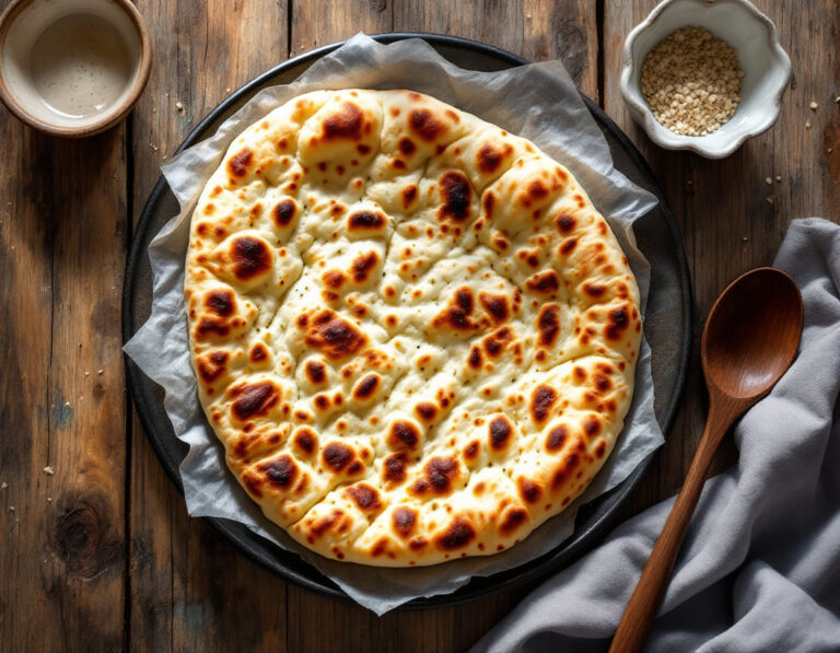 Receta de Hatlapos – Pan plano húngaro fácil de hacer