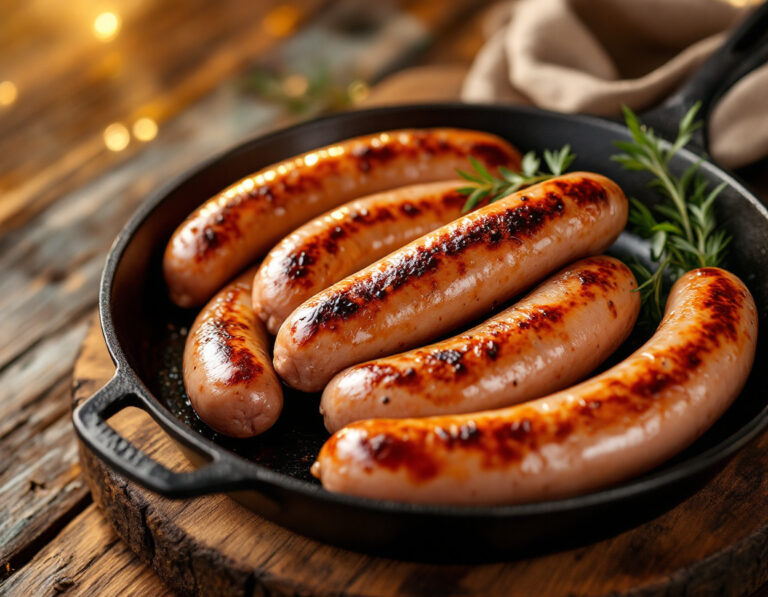 Homemade Bratwurst Recipe - Traditional German