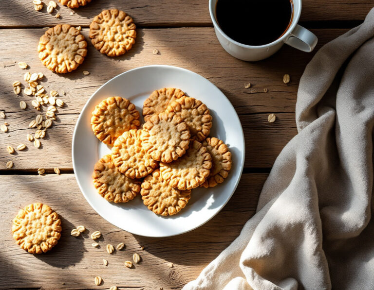 Receta de Havreflarn – Galletas de Avena Suecas Crujientes