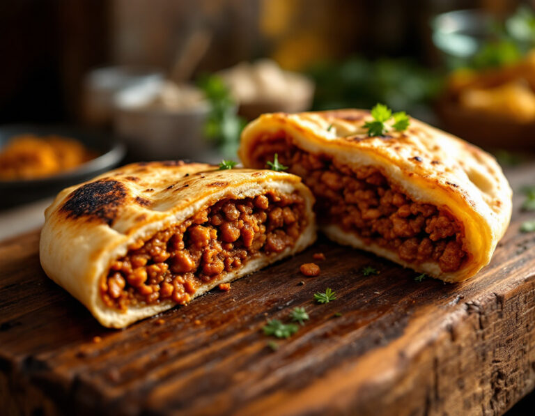 Receta de Hawawshi – Pan plano egipcio relleno