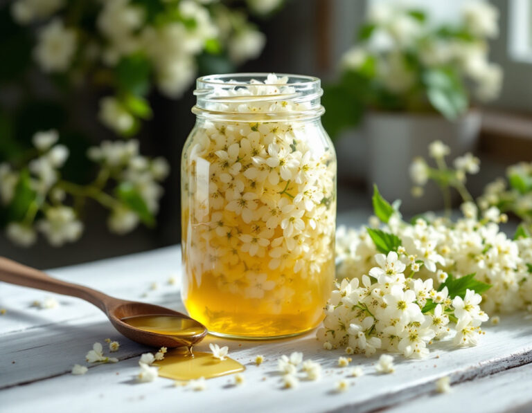 Jarabe de flores de saúco – Receta casera fácil