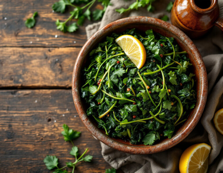 Receta Tradicional de Horta – Verduras Silvestres Griegas