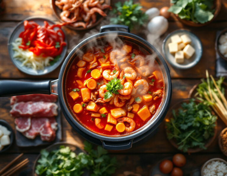 Receta Auténtica de Hot Pot – Olla de Fuego China