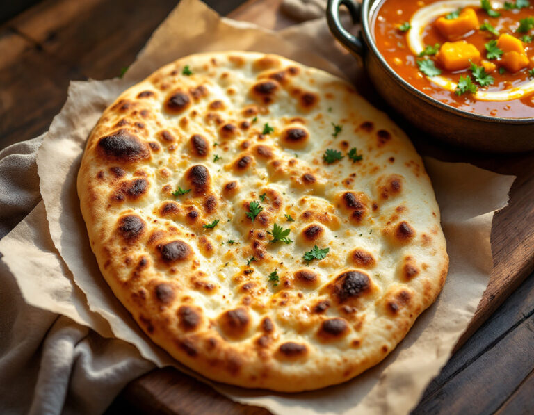 Receta de Naan Indio – Fácil y Auténtico
