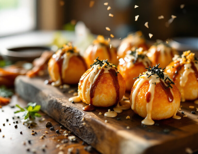 Receta de Takoyaki – Bolitas Japonesas de Pulpo Caseras