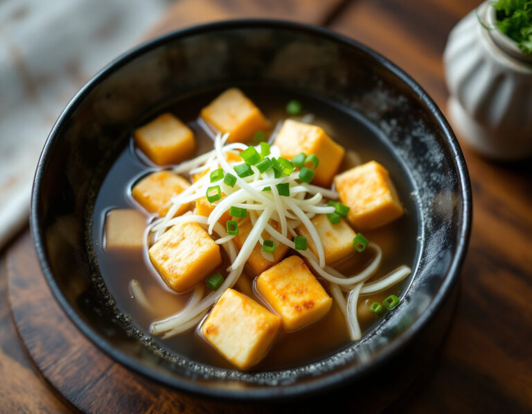 Japanese Tofu Recipe – Agedashi Tofu with Dashi