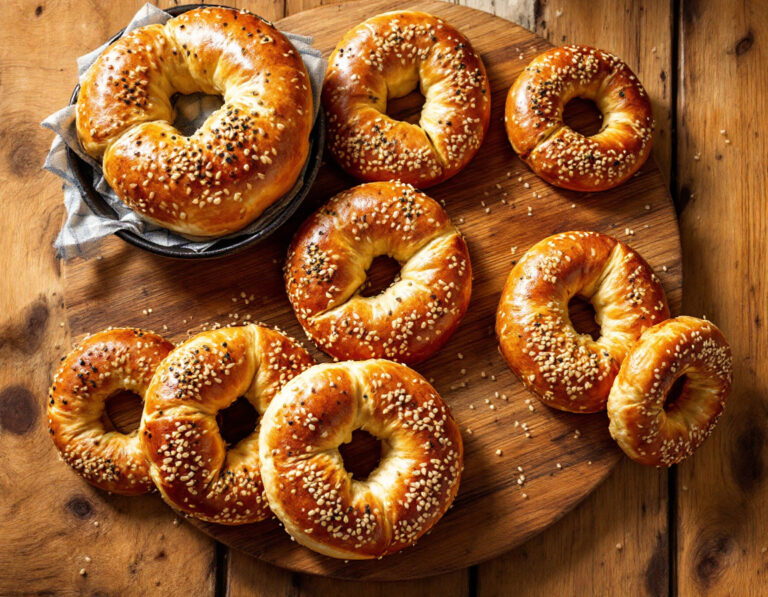 Receta de Bagel de Jerusalén – Ka’ak Yerushalmi Original