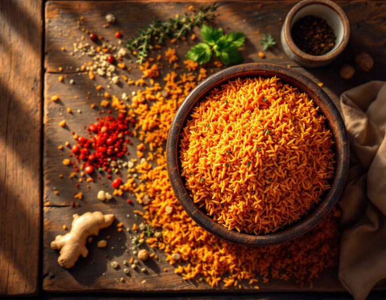 Receta Auténtica de Arroz Jollof – Clásico de África Occidental