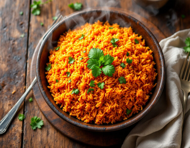 Receta de Jollof Rice – Auténtico estilo de África Occidental