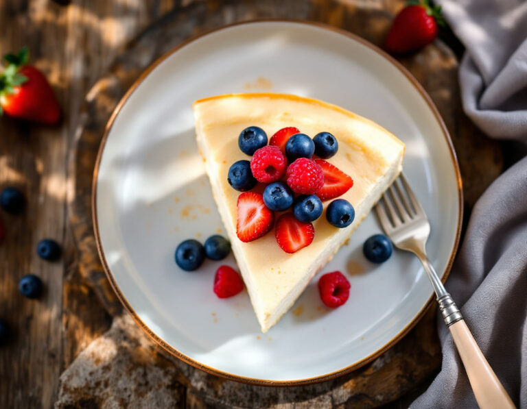 Receta de Tarta de Queso Israelí – Cheesecake Cremoso